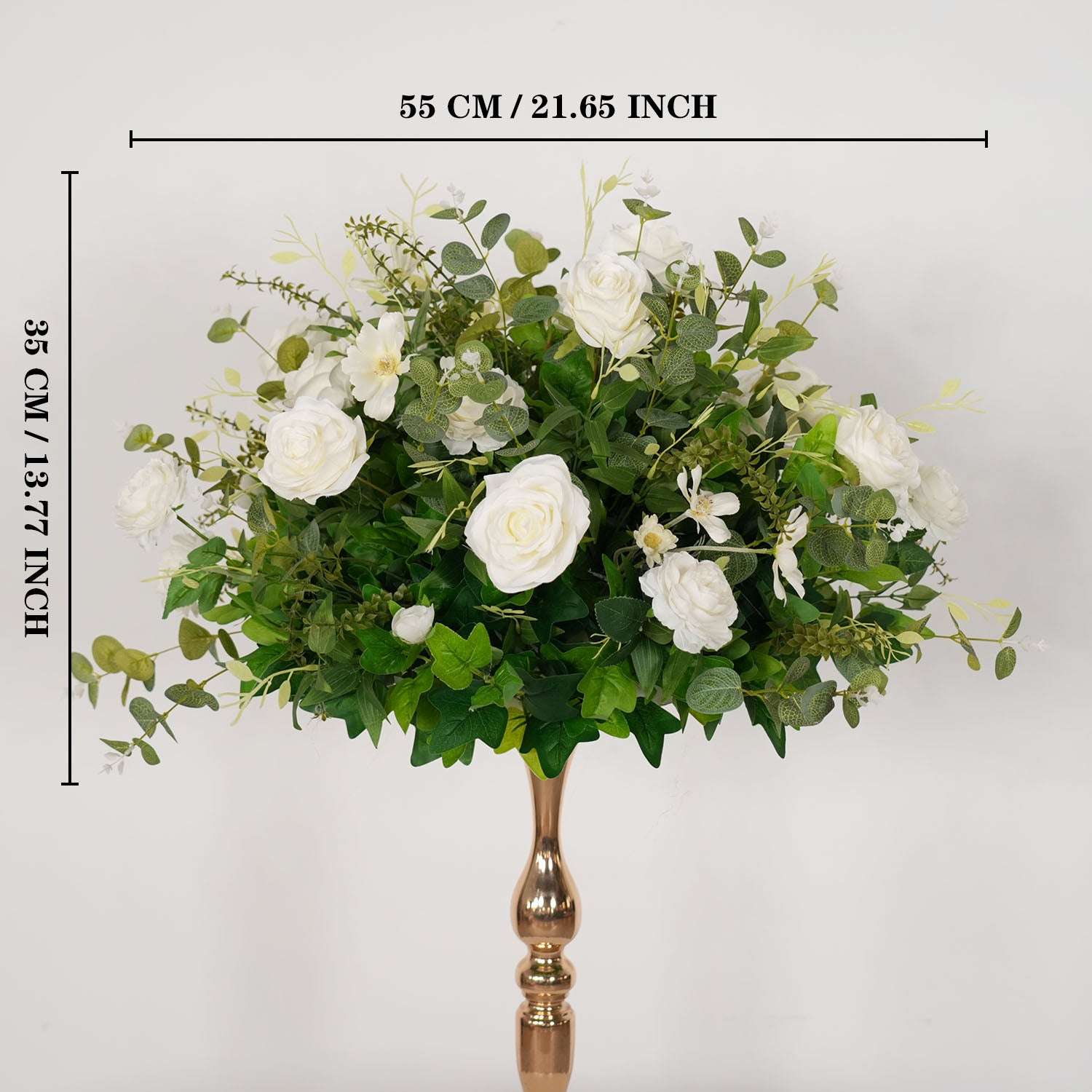 Uflower Table Centerpieces Floral Ball Wedding Decor Flower Arrangement